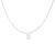 Luxenter Sterling Zilver 925 gerhodineerd collier – Alfabet