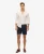 Superdry Mannen Gerecycled Zwemshort met Sportprint – 43 cm Blauw