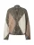 Noella Gebreid vest ‘Laiana’  sepia / lichtbruin / wit