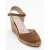 Sinta Suède Leren Platform Espadrille (Dames)