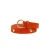 Fabienne Chapot leren riem Studded Shell Belt oranje