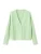 MANGO Gebreid vest ‘Talcore’  mintgroen