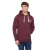 Crosshatch Heren Motorcross Hoodie (Wijn)