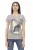 Geisha T-shirt Korte Mouwen Grijs