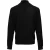 Premier Herenrits sweatshirt met halsopening (Zwart)