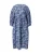 EDITED Jurk ‘Trixi’  blauw / marine / lichtblauw / lichtgeel / wit