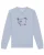 Watapparel Sweatshirt ‘ Le poulet – das Huhn ‘  lichtblauw / zwart