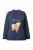 Ulla Popken Sweatshirt  blauw / donkerblauw