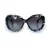 Chanel, Grijze oversized zonnebril