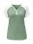 Imily Bela Shirt  pastelgroen / wit