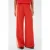 Saint Tropez high waist casual broek rood