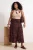 Trendyol Curve Dames Meerkleurig Etnisch patroon Maxi Grote maten Rokken