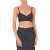 Moschino Denim Crop Top With Allover Logo Hearts Black