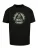 Mister Tee Shirt ‘New Order’  pastelgroen / donkergroen / oranje / zwart