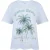 SoulCal Dames Oversized T-Shirt met Palmboom (Wit/Groen)