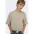 ONLY & SONS regular T-shirt gebreid beige