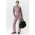 Sweatpants met rechte pijpen en elastische taille