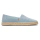 Dames espadrilles van denim Toms Alpargata Rope 2.0