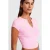 Dames Slim-Fit Geribbelde Croptop