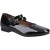 Hush Puppies Nancy Mary Jane Leren Dames Zwarte Ballerina’s
