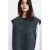 FRNCH wollen geruit vest – blauw