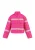 Mymo Blouson Meisje roze wol wit