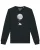 Watapparel Sweatshirt ‘ Funny Spaceman ‘  grijs / zwart / wit