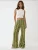 Hiccup Broek  groen / mintgroen / wit