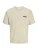 JJ Rebel Shirt ‘JREBJIM’  crème / donkerbeige / chocoladebruin