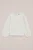 WE Fashion – Meisjes seersucker blouse – Regular fit – Wit – Katoen –
