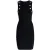 GUESS Felicity Bandage Dress Wuxi Jet Black A996