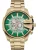 DIESEL Analoog horloge ‘Mega Chief’  goud / groen