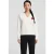 Karl Lagerfeld Hearts V-neck Sweatshirt Cannoli Cream