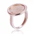 Orphelia Dames 925 Sterling Zilveren Ring – Roze ZR-7444/RG