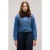 Oltre Denim Jacket With Quilted Lining Blue