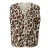 s.Oliver – female – Teddy-vest met luipaardprint in een relaxte pasvorm