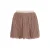Like Flo korte tule rok met franjes – champagne