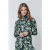 Colourful Rebel Neyo Graphic Peached Turtleneck Top Bright Green