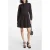 Michael Kors Geo Eyelet Shirtdress In Black