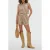JOSH V gestreepte blouse bruin