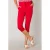 ES&SY relaxed regular waist broek rood
