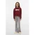 VERO MODA GIRL sweater donkerrood