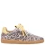 DWRS POONA leopard leren sneakers met panterprint beige/geel