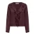 ONLY top met ruches – bruin