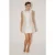 Odd Muse Satin Dress Ivory