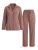LEAFLETIC Pyjama ‘Leafletic Women’s Nightwear Long set’  bruin gemêleerd