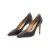 Santoni Low-Top Sneakers – Pumps aus Glattleder in zwart