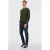 Anytime Athletic fit jeans donkerblauw