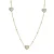 Fossil Sieraden ‘Sutton’ Dames RVS Ketting – Goud JF03942710