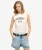 Aansluitende Sport Luxe Tanktop White